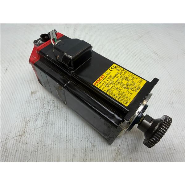 Fanuc #A06B-0215-B605#S000 AC Servo Motor w/ Encoder: A860-2010-T341