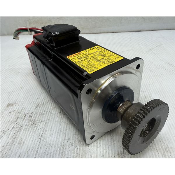 Fanuc #A06B-0215-B605#S000 AC Servo Motor w/ Encoder: A860-2010-T341