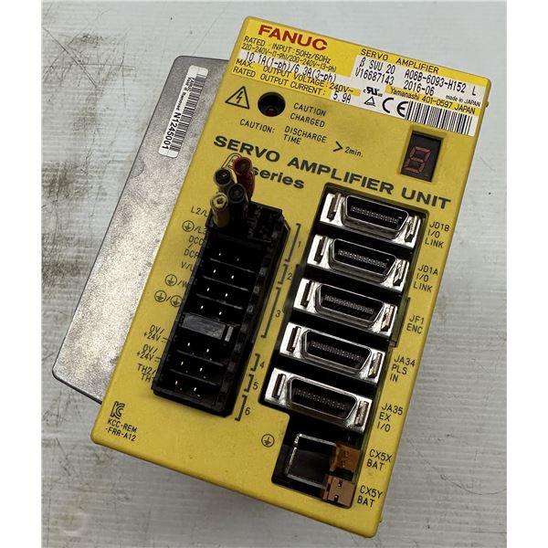 Fanuc #A06B-6093-H152 L Servo Amplifier Unit