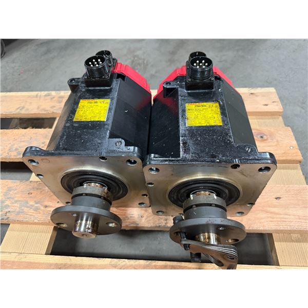 (2) Fanuc #A06B-0165-B088 Servo Motors