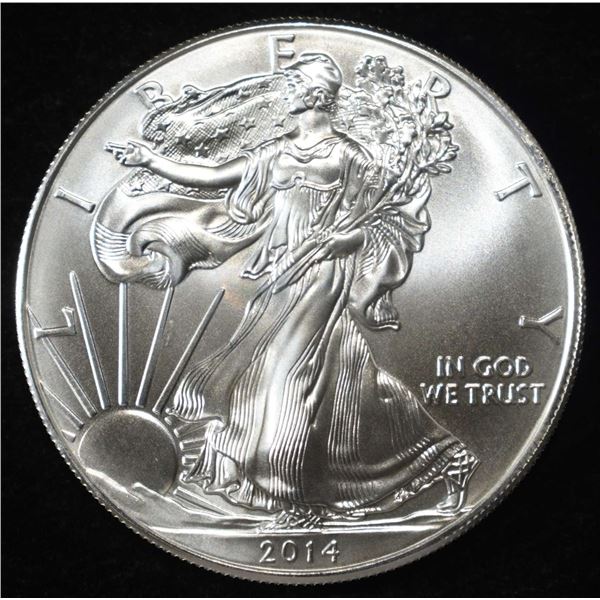 2014 AMERICAN SILVER EAGLE
