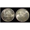 Image 2 : 1966 & 1967 $1 CANADA 80% SILVER BU