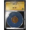 Image 1 : 1859 INDIAN CENT ANACS VF30