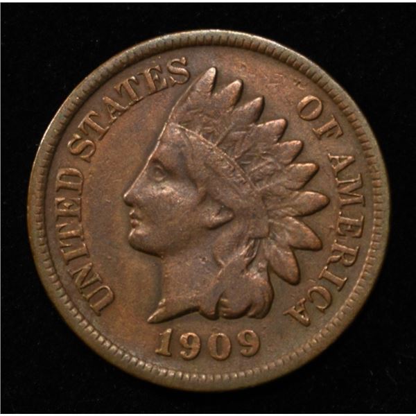 1909-S INDIAN CENT VF