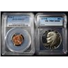 Image 1 : (2) GRADED COINS COLLECTORS LOT