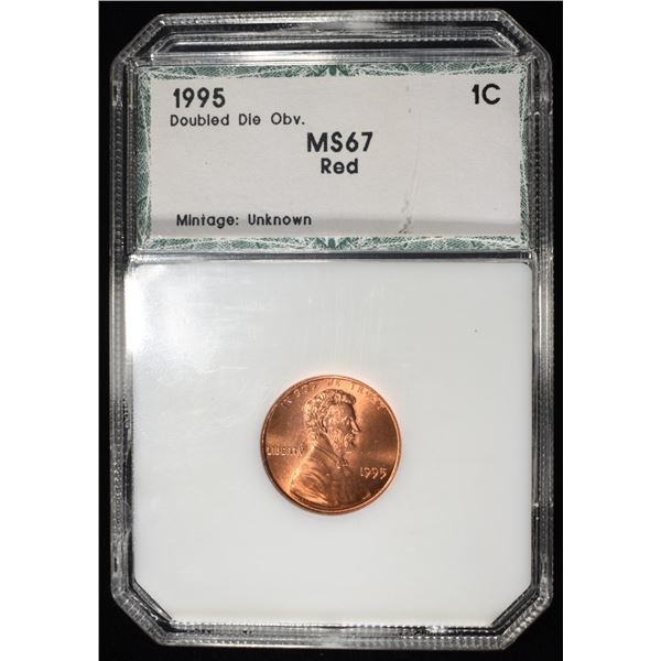1995 DDO MEMORIAL CENT PCI SUPERB GEM BU