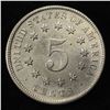 Image 2 : 1869 SHIELD NICKEL CH BU