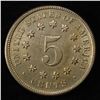 Image 2 : 1872 SHIELD NICKEL CH ORIG UNC