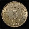 Image 2 : 1876 SHIELD NICKEL CH BU