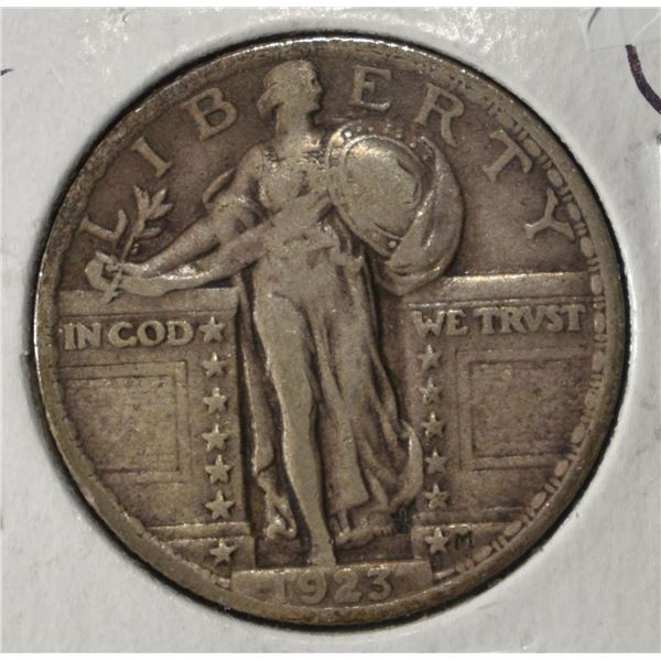 1923 STANDING LIBERTY QUARTER XF