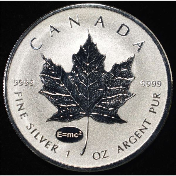 2015 MAPLE LEAF 1 OZ .999 SILVER ROUND