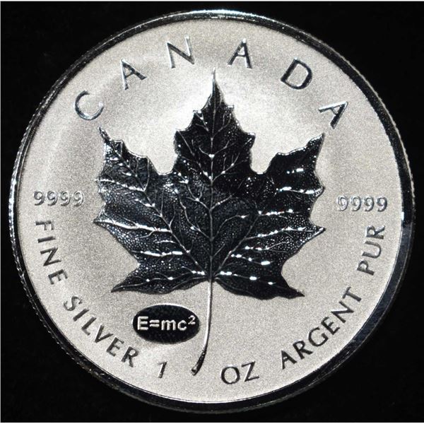2015 MAPLE LEAF 1 OZ .999 SILVER ROUND