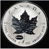 Image 1 : 2015 MAPLE LEAF 1 OZ .999 SILVER ROUND