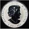 Image 2 : 2015 MAPLE LEAF 1 OZ .999 SILVER ROUND