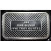 Image 2 : FLAG 5 OZ .999 SILVER BAR