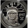 Image 2 : 1997-W STATUE OF LIBERTY 1 OZ PLATINUM PROOF