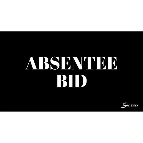 ABSENTEE BID