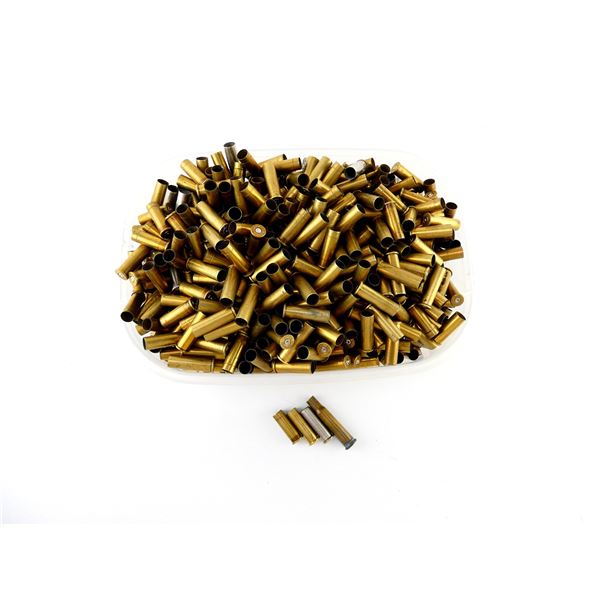 NON-PRIMED ASSORTED BRASS AND NICKEL CASES LOT