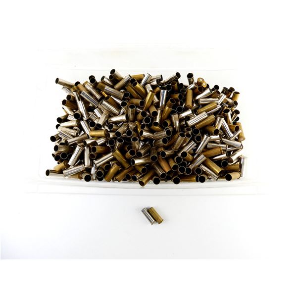 NON-PRIMED ASSORTED .38 SPL BRASS AND NICKEL CASES LOT