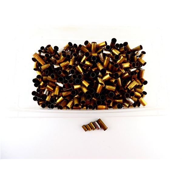 NON-PRIMED ASSORTED BRASS AND NICKEL CASES LOT