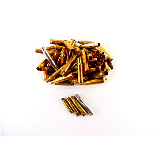 NEW AND USED NON-PRIMED BRASS / NICKEL CASES LOT