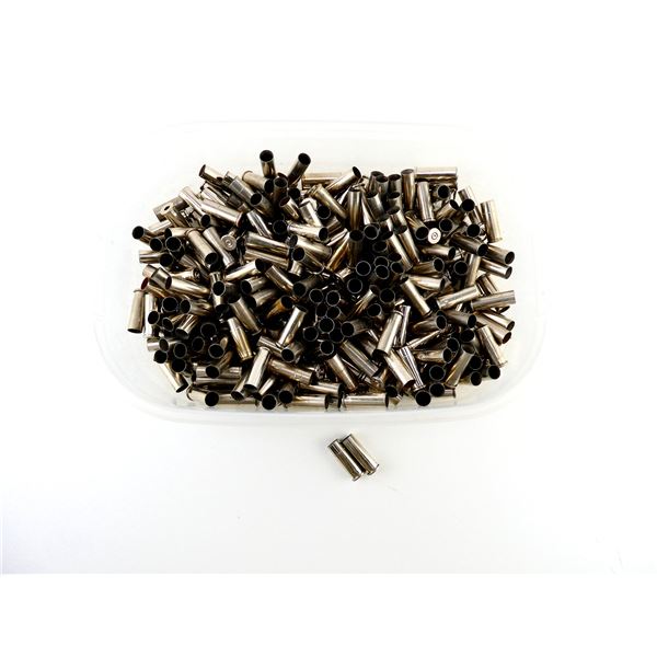 NON-PRIMED ASSORTED .38 SPL NICKEL CASES LOT