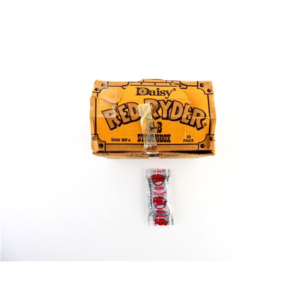 DAISY RED RIDER BB'S STRONG BOX LOT