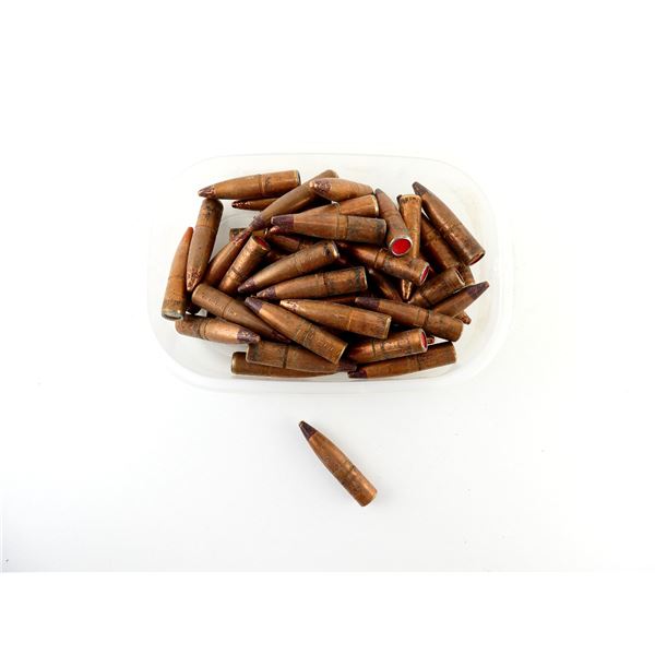 UNKNOWN .50 CALIBER BULLETS LOT