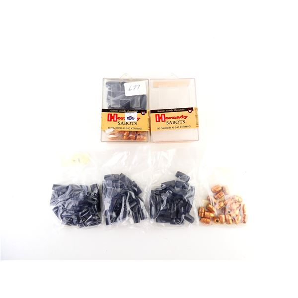 HORNADY .50 CALIBER (45) SABOTS LOT