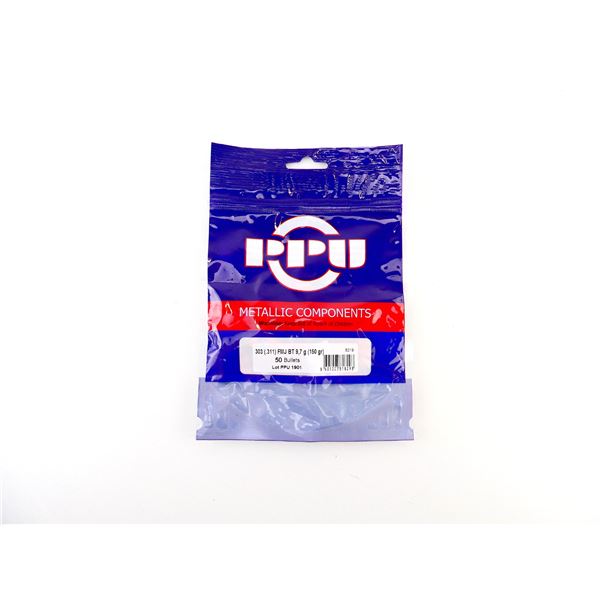 PPU .303 CALIBER BULLETS LOT