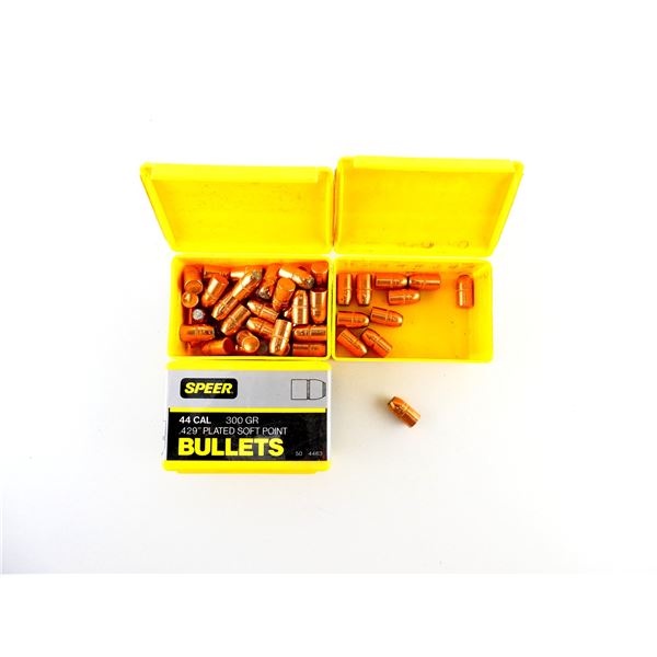 SPEER .44 CALIBER BULLETS LOT