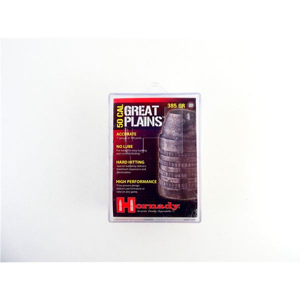 HORNADY .50 CALIBER BULLETS LOT