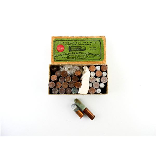 COLLECTIBLE ASSORTED .44 HENRY AMMO LOT