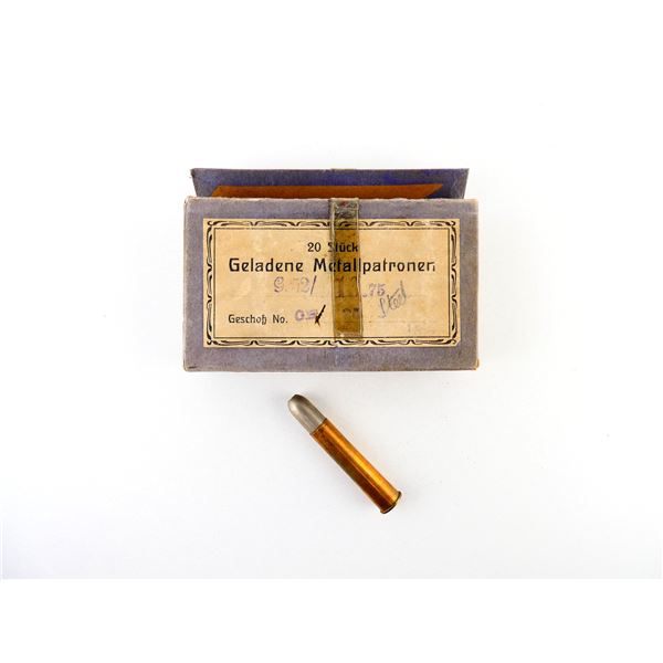 COLLECTIBLE H. UTENDOREFFER 10.75X52R MM AMMO LOT