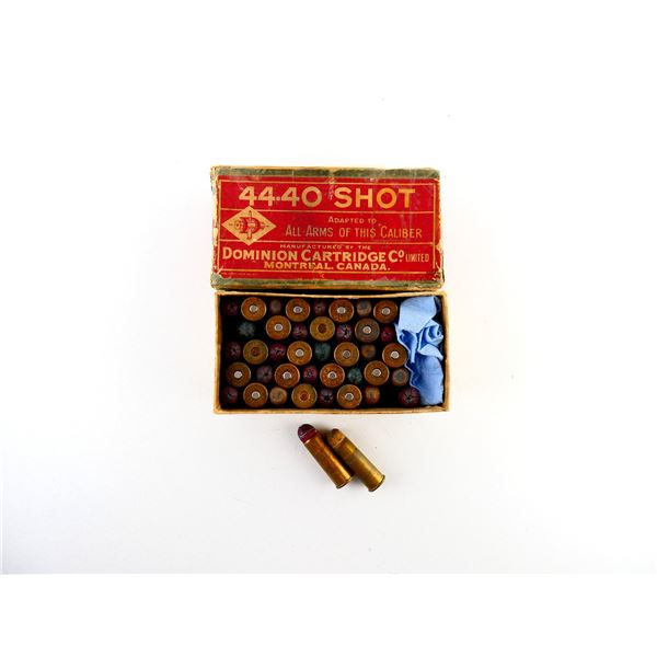 COLLECTIBLE ASSORTED .44-40 WIN SHOT AMMO LOT