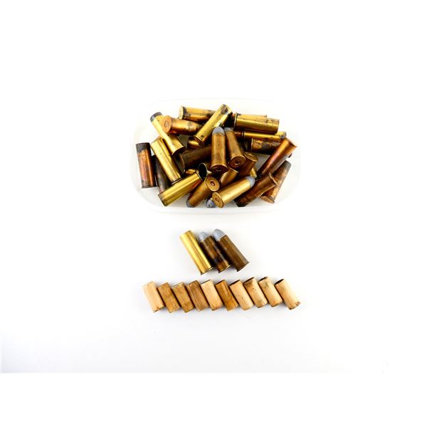 COLLECTIBLE ASSORTED .577 SNIDER AMMO AND NON-PRIMED BRASS CASE LOT