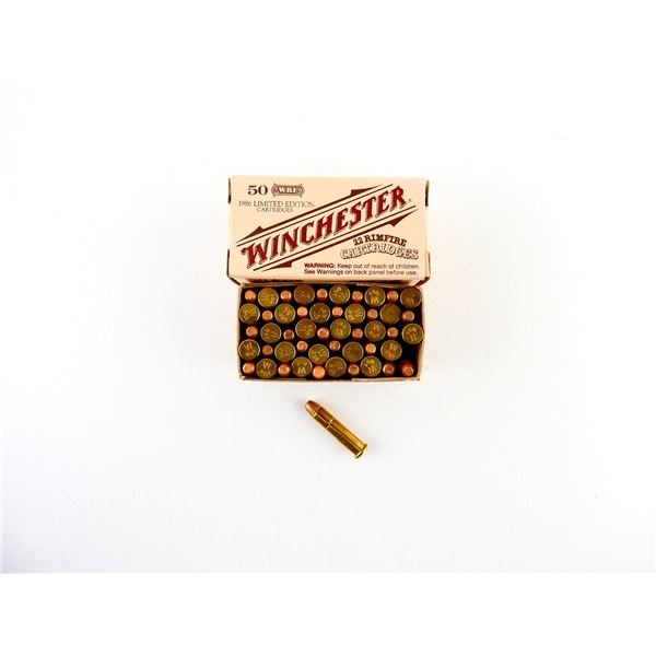 COLLECTIBLE WINCHESTER .22 WRF AMMO LOT