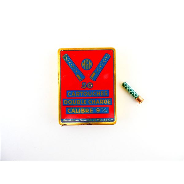 COLLECTIBLE MGM 9MM FLOBERT SHOT SHELL AMMO LOT