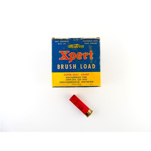COLLECTIBLE WESTERN 16 GAUGE 2 3/4" SHOT SHELL AMMO LOT
