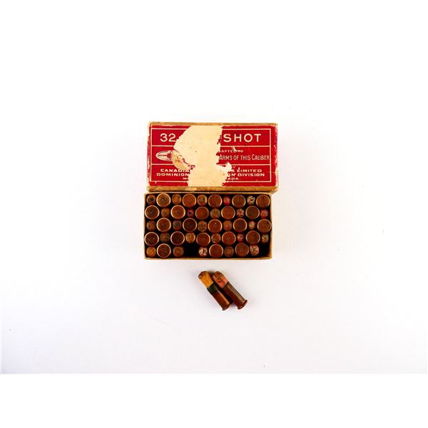 COLLECTIBLE ASSORTED .32 LONG RF SHOT AMMO LOT