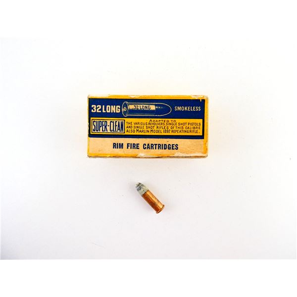 COLLECTIBLE CIL .32 LONG AMMO LOT