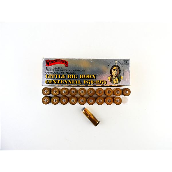 COLLECTIBLE WINCHESTER LITTLE BIG HORN CENTENNIAL 1876-1976 .44-40 WIN AMMO LOT