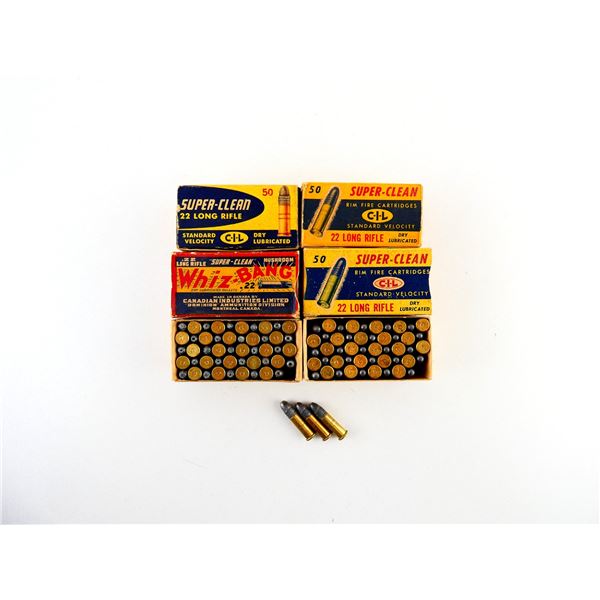 COLLECTIBLE ASSORTED CIL .22 LR AMMO LOT