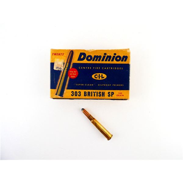 COLLECTIBLE ASSORTED REMINGTON .303 BR AMMO LOT