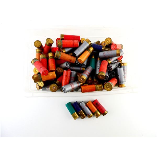 RELOADED ASSORTED 12 GAUGE 2 3/4' SHOT SHELL AMMO LOT