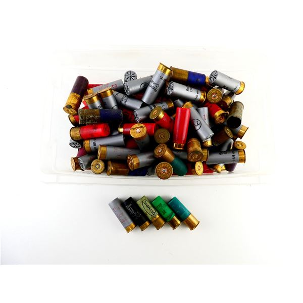 RELOADED ASSORTED 12 GAUGE 2 3/4' SHOT SHELL AMMO LOT