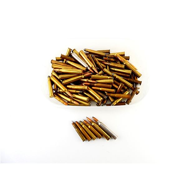 RELOADED ASSORTED .30-30 WIN AND .303 BR AMMO LOT