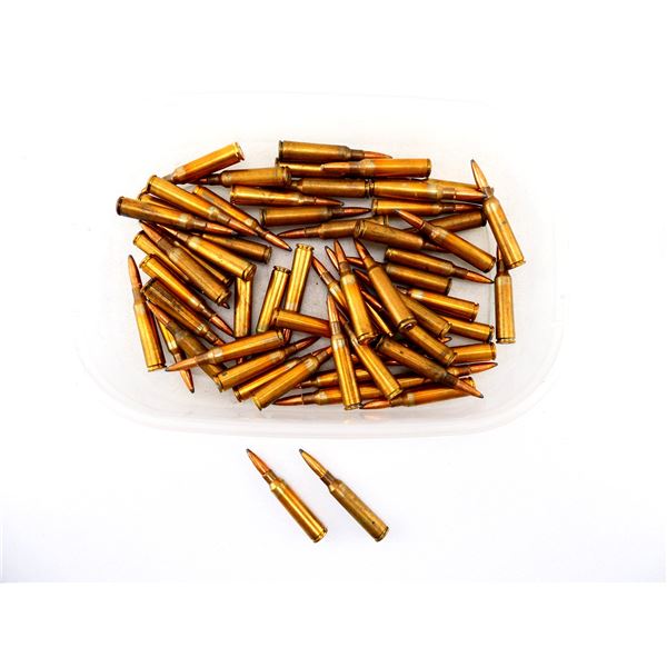 RELOADED ASSORTED 6.5X55MM AMMO LOT