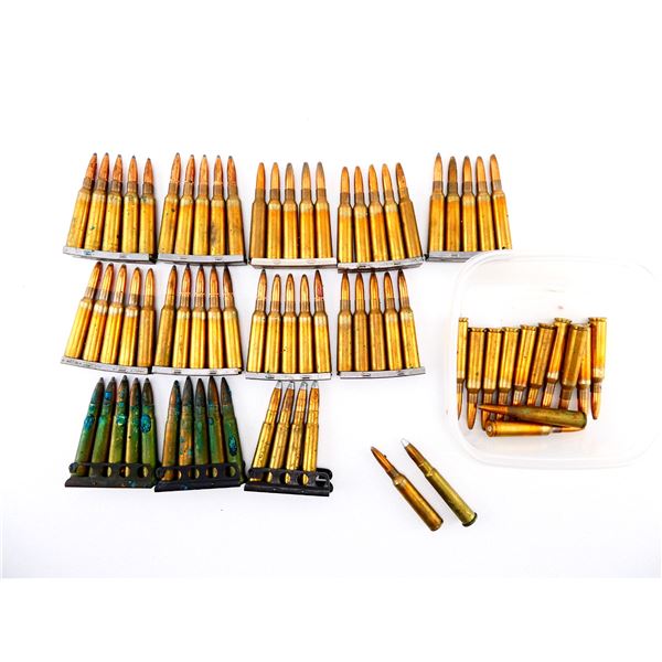RELOADED ASSORTED 6.5X55 SWISS AND .303 BR AMMO LOT