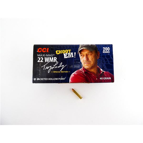 CCI TROY LANDRY SPECIAL EDITION MAXI-MAG .22 WMR AMMO LOT